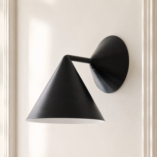 Brivana Sleek Contemporary Metal Wall Sconce