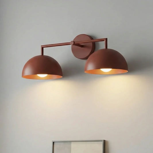 Minimalist Metal Capsule Wall Light