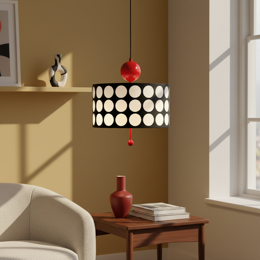 Modern Colorful Lattice Acrylic Pendant Lamp