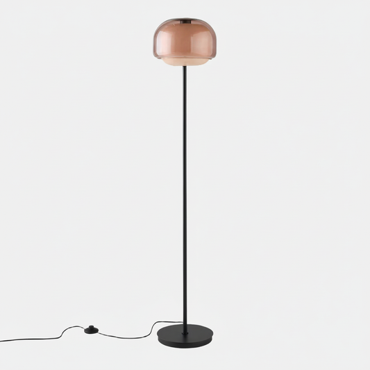 Vernon Modern Artistic Colored Glass Floor Lamp