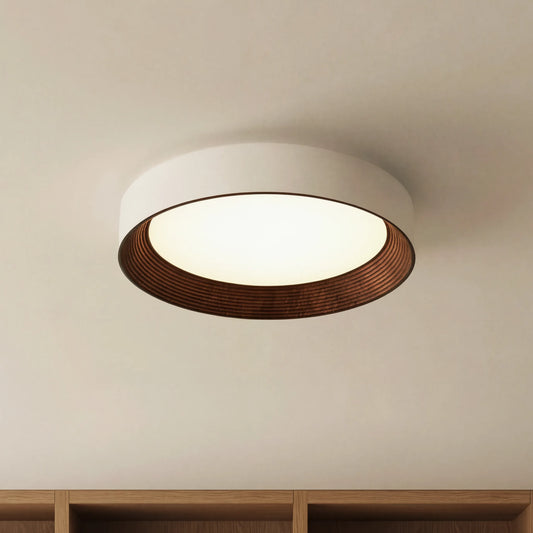 Modern Minimalist Frameless Round Flush Mount LED Ceiling Light