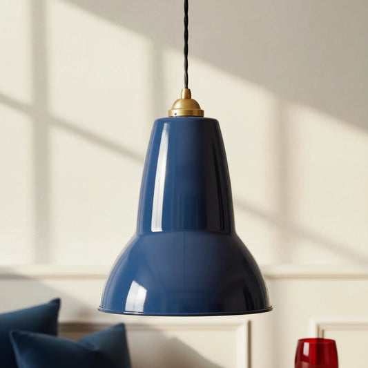 Melrose Modern Farmhouse Metal Brass Pendant Light