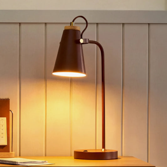 Retro Industrial Colorful Adjustable Metal Desk Lamp