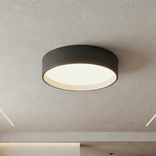 Minimalist Round Iron Ceiling Light