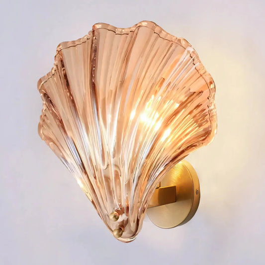 Creative Crystal Shell Wall Lamp