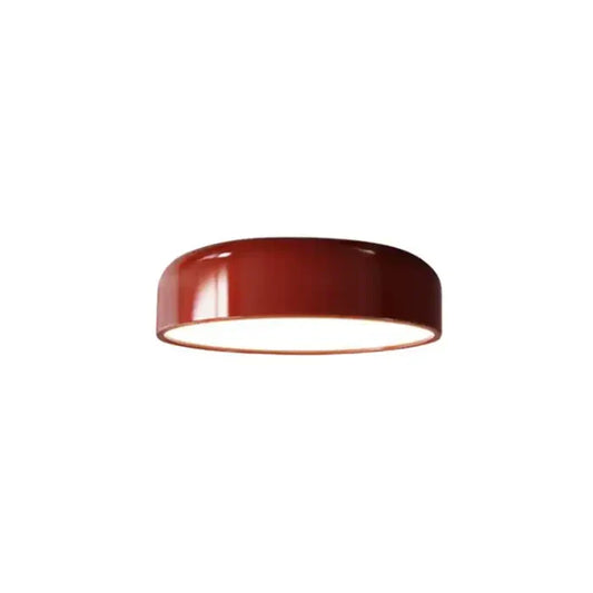 Minimalist Morandi Metal LED Ceiling Light