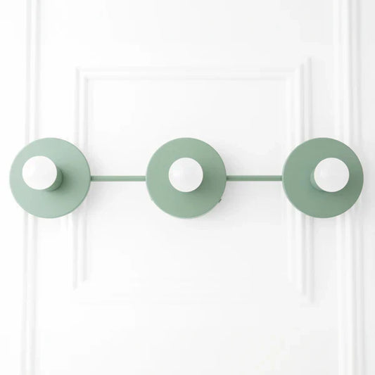 Modern 3 Light Spherical Vanity Light Fixture