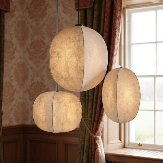 Modern Japanese Zen Lantern Pendant Light