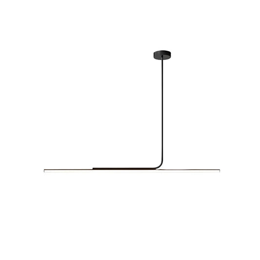 Modern Minimalist Linear LED Pendant Light