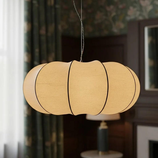 Modern Minimalist Silk Cloud Pendant Light