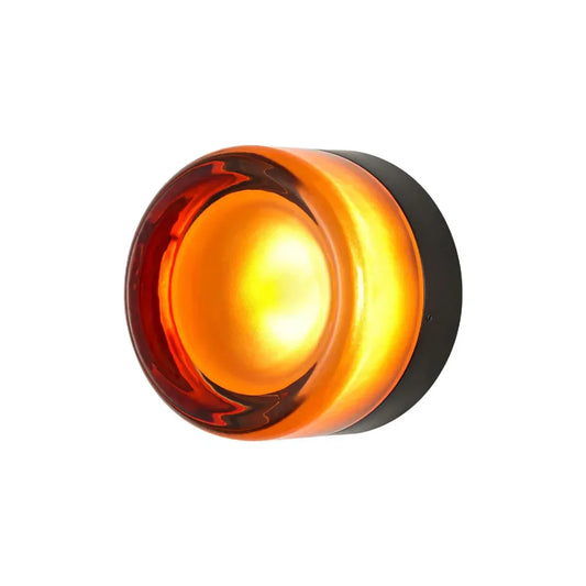 Modern Dimple Round Glass Wall Sconce