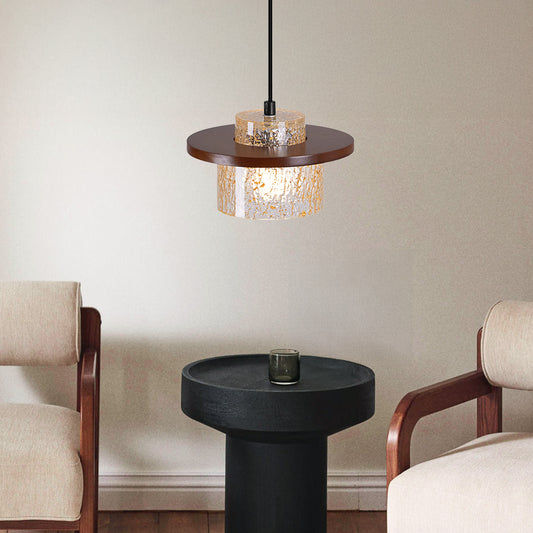 Ursula Retro Cylinder Resin Pendant Light