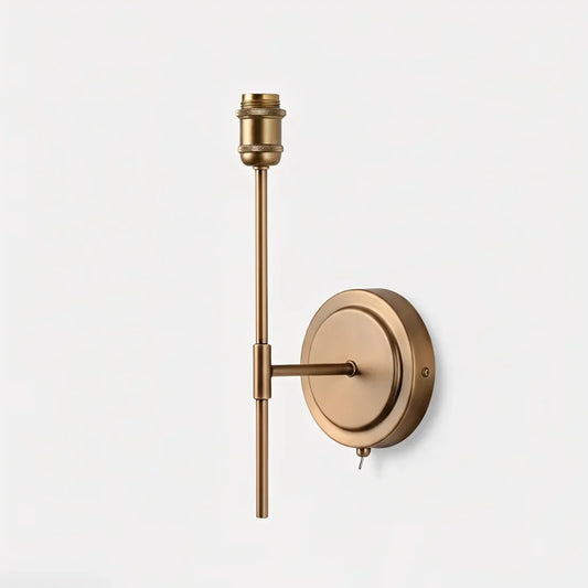 Retro Metal Long Pole Wall Lamp Base