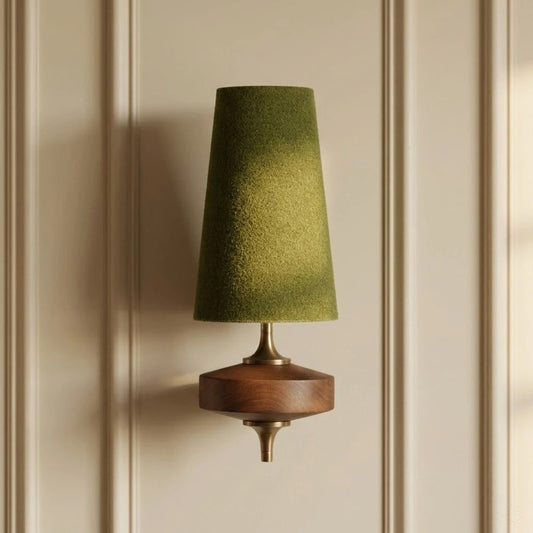 Retro Classic Fabric Shade Wall Sconce