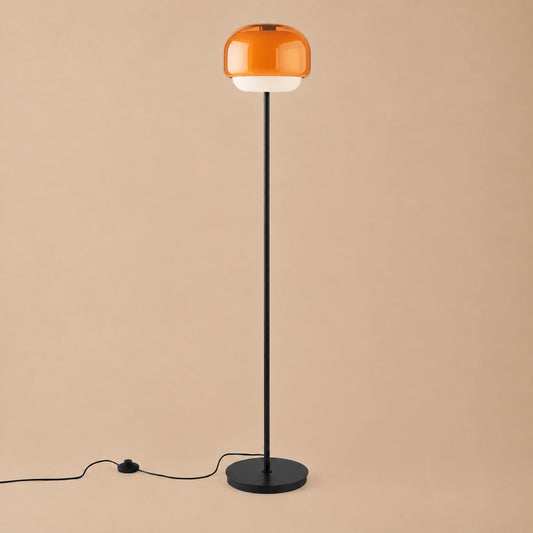 Vernon Modern Artistic Colored Glass Floor Lamp