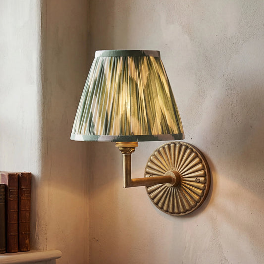 Vintage Elegant Pleated Fabric Wall Light