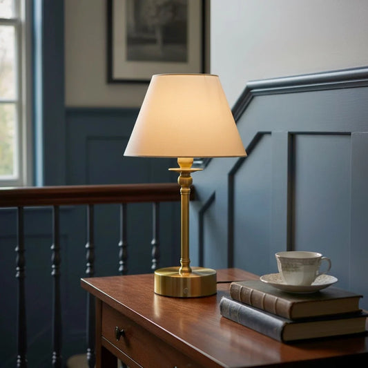 Vintage Cone Button Brass Table Light9.webp__PID:9bf45b06-6b8e-4d53-a11b-ca5d3900daff