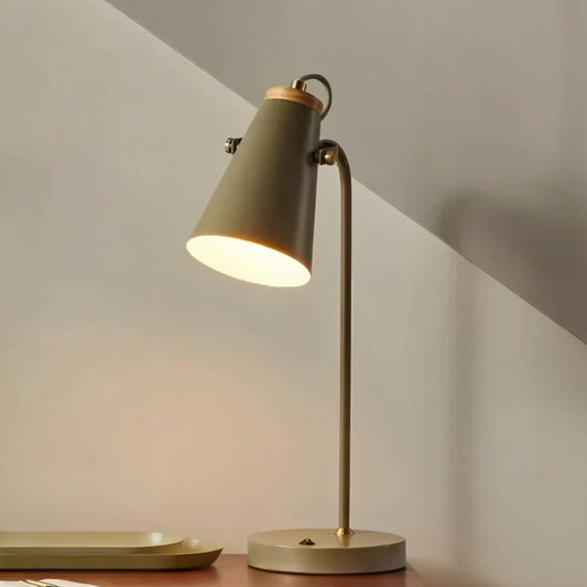 Retro Industrial Colorful Adjustable Metal Desk Lamp