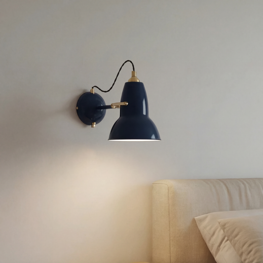 Melrose Modern Vintage Metal Adjustable Wall Lamp