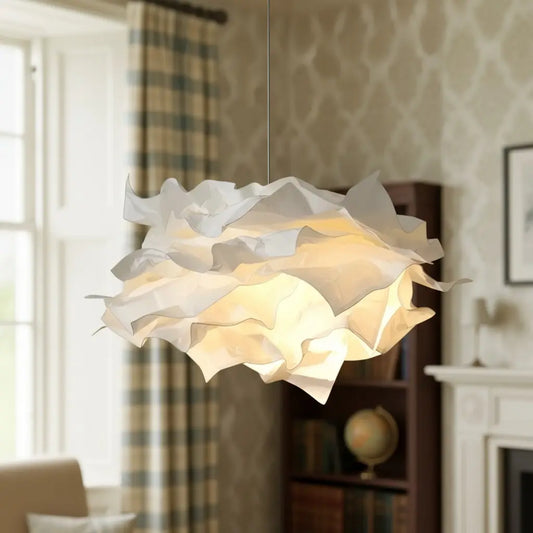 Modern Layered Paper Cloud Pendant Light