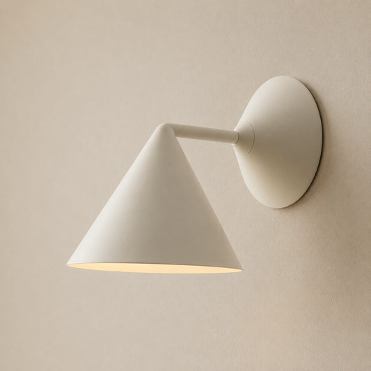 Brivana Sleek Contemporary Metal Wall Sconce