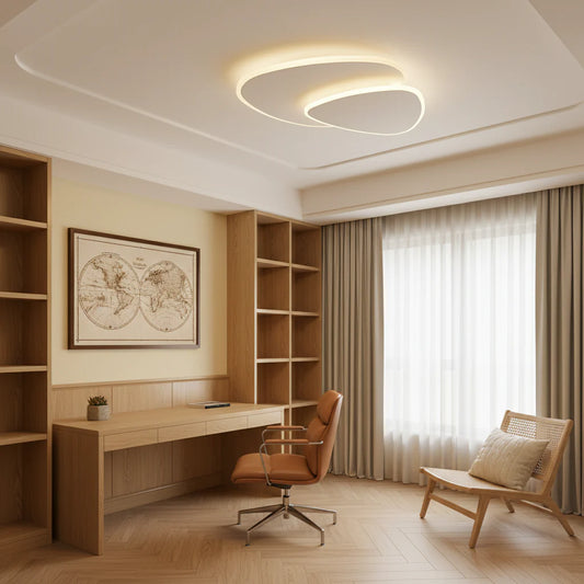 Sleek Minimalist Flush Mount Ceiling Light