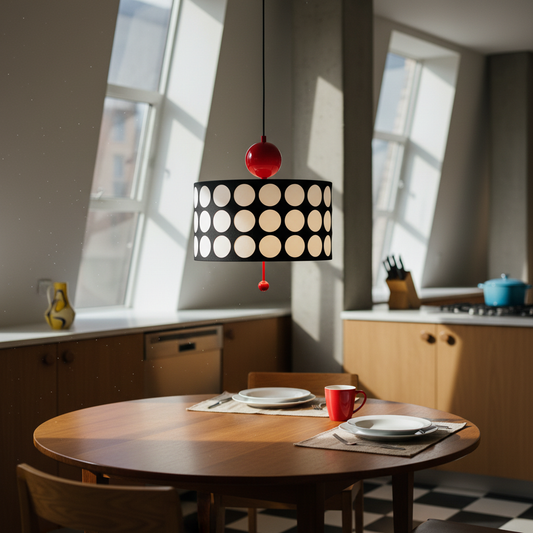 Modern Colorful Lattice Acrylic Pendant Lamp