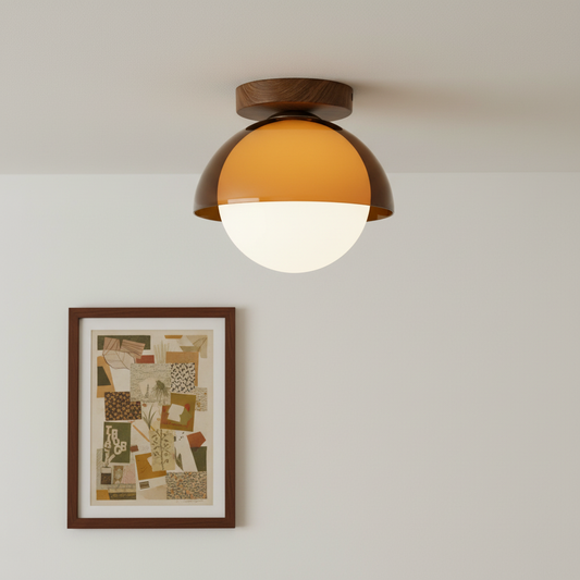 Elwin Modern Minimalist Sunset Ceiling Light