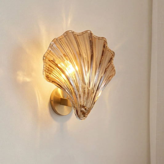 Creative Crystal Shell Wall Lamp