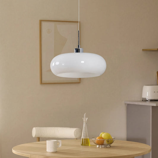 Nordic Retro Bauhaus Glass Pendant Light