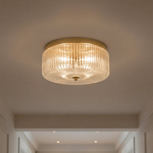 Ripple Circular Glass Ceiling Light