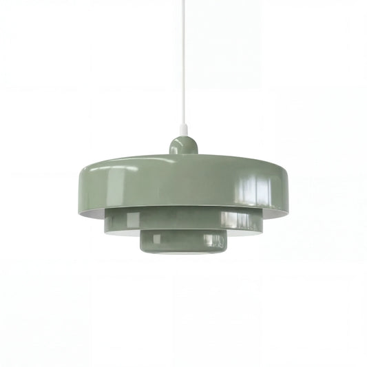 Colourful Bauhaus Triple Layer Pendant Light