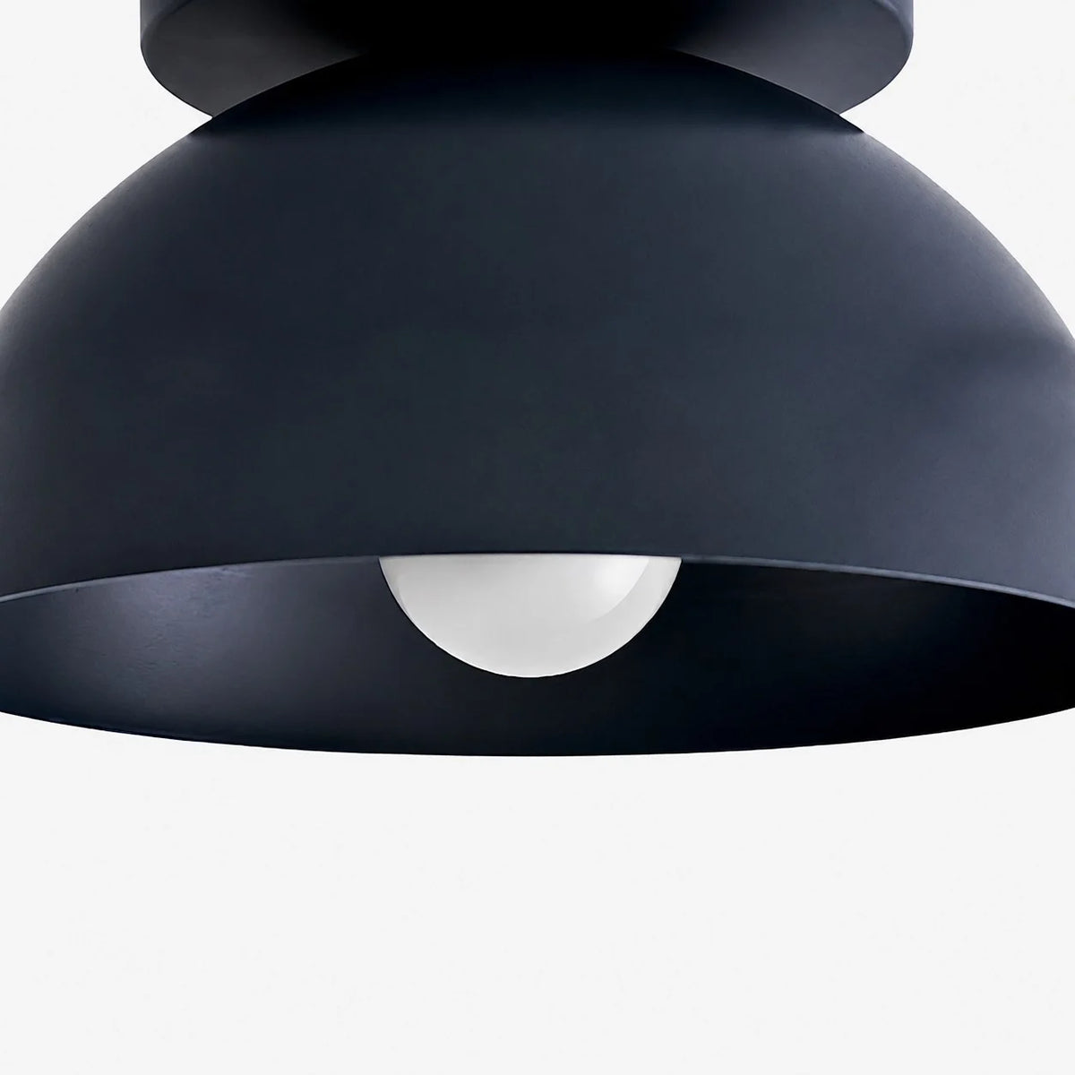 Colourful Minimalist Flush-Mount Dome Ceiling Light
