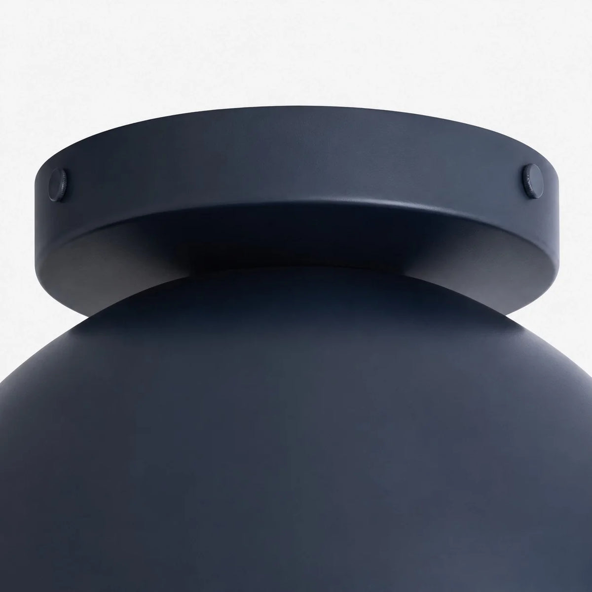 Colourful Minimalist Flush-Mount Dome Ceiling Light