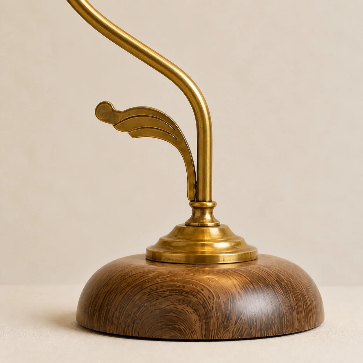 Cottage Style Ceramic Bedside Lamp with Petal Shade