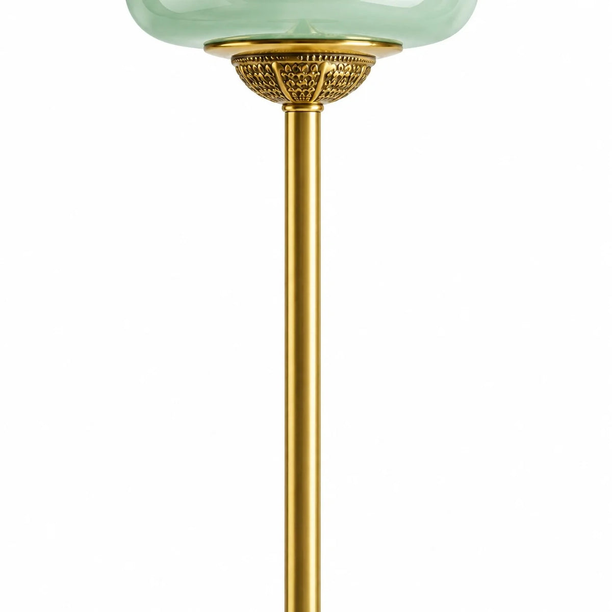 Eloise Vintage Ribbed Glass Floor Lamp