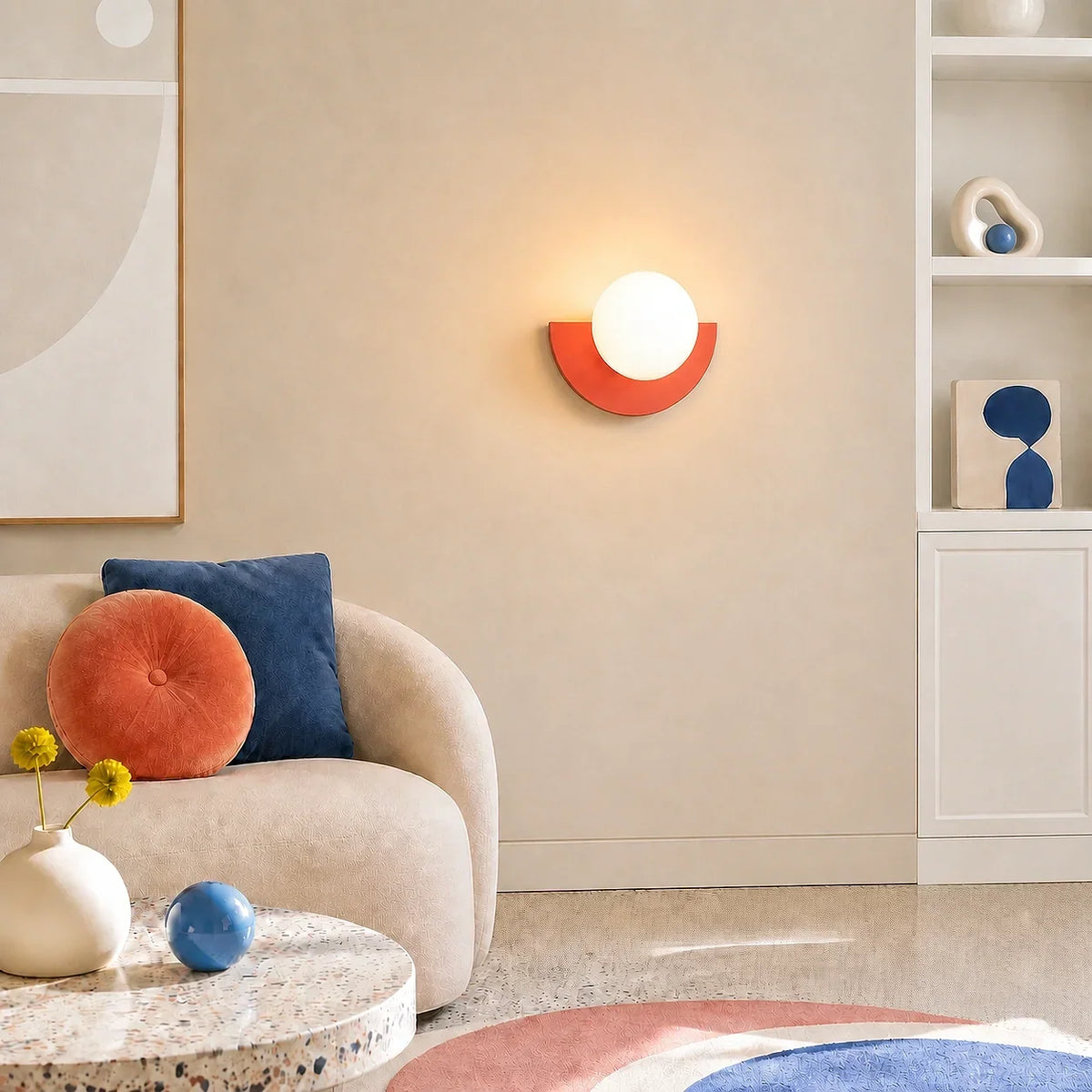 Minimalist Colorful C.Wall Lamp