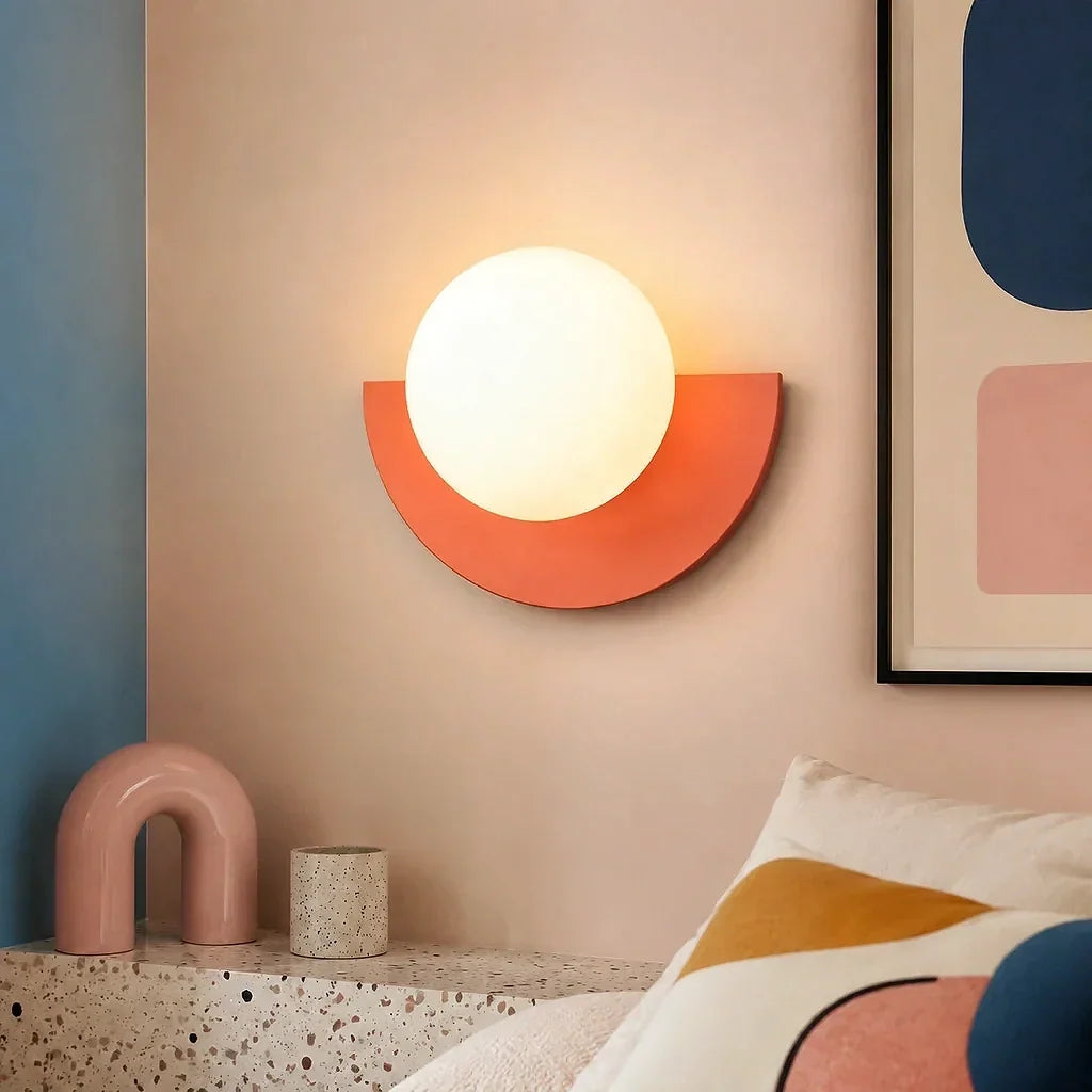 Minimalist Colorful C.Wall Lamp
