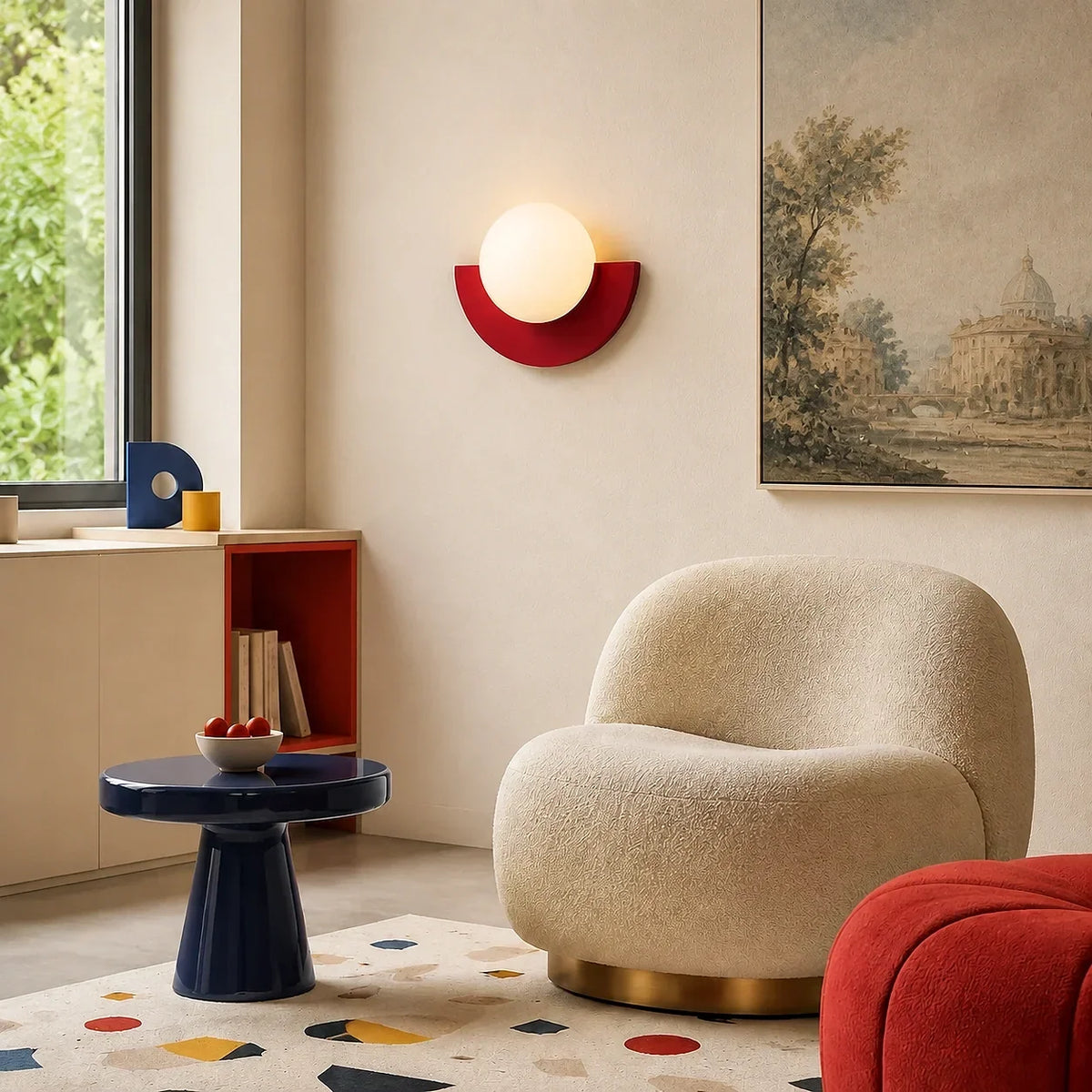 Minimalist Colorful C.Wall Lamp