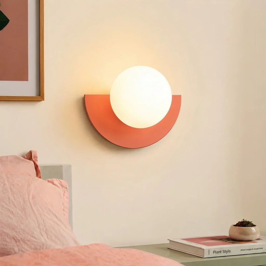 Minimalist Colorful C.Wall Lamp
