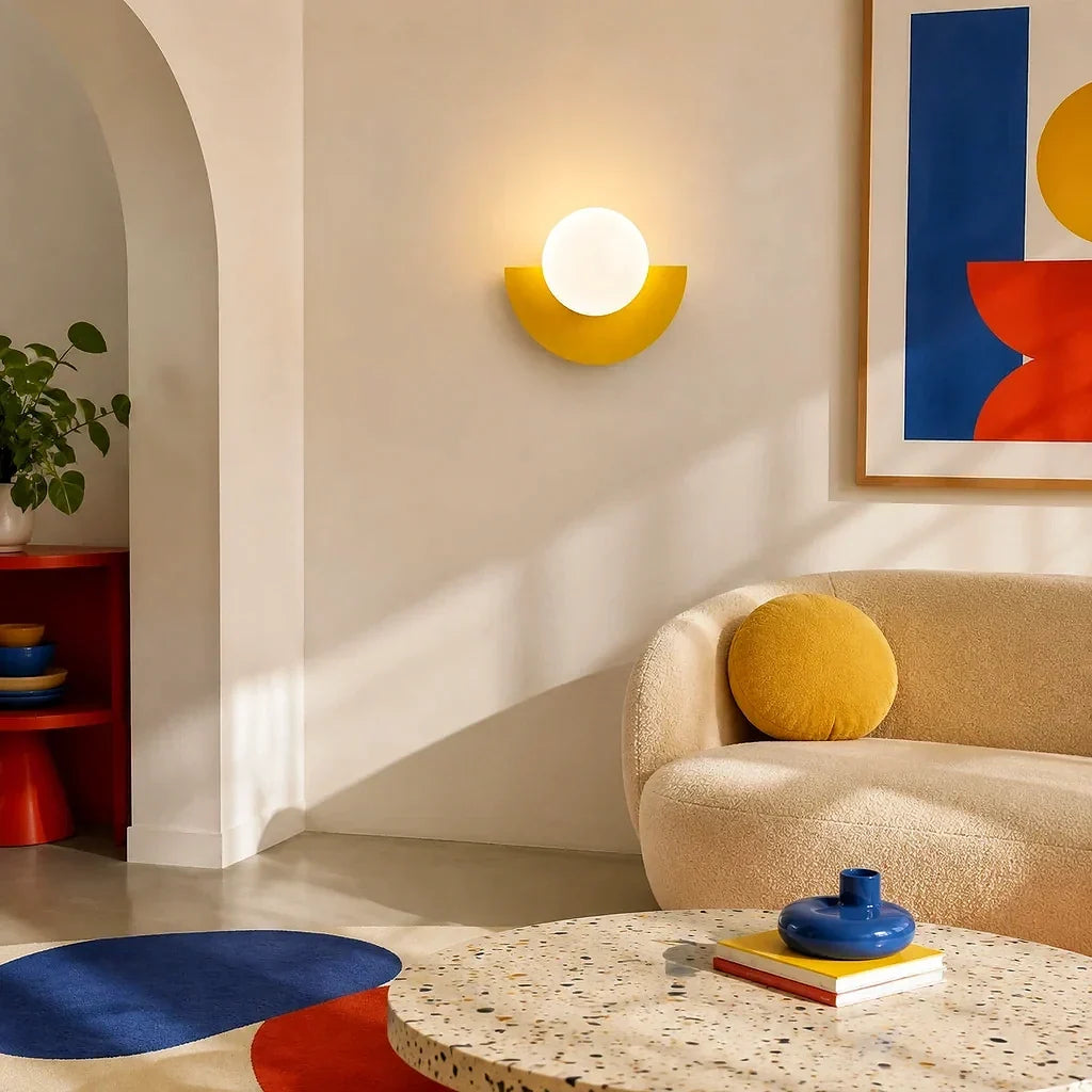 Minimalist Colorful C.Wall Lamp