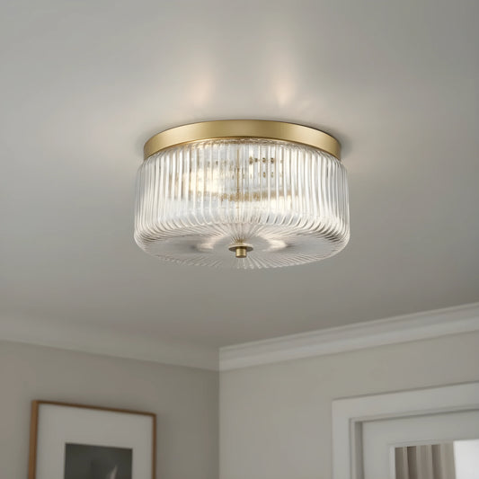 Ripple Circular Glass Ceiling Light
