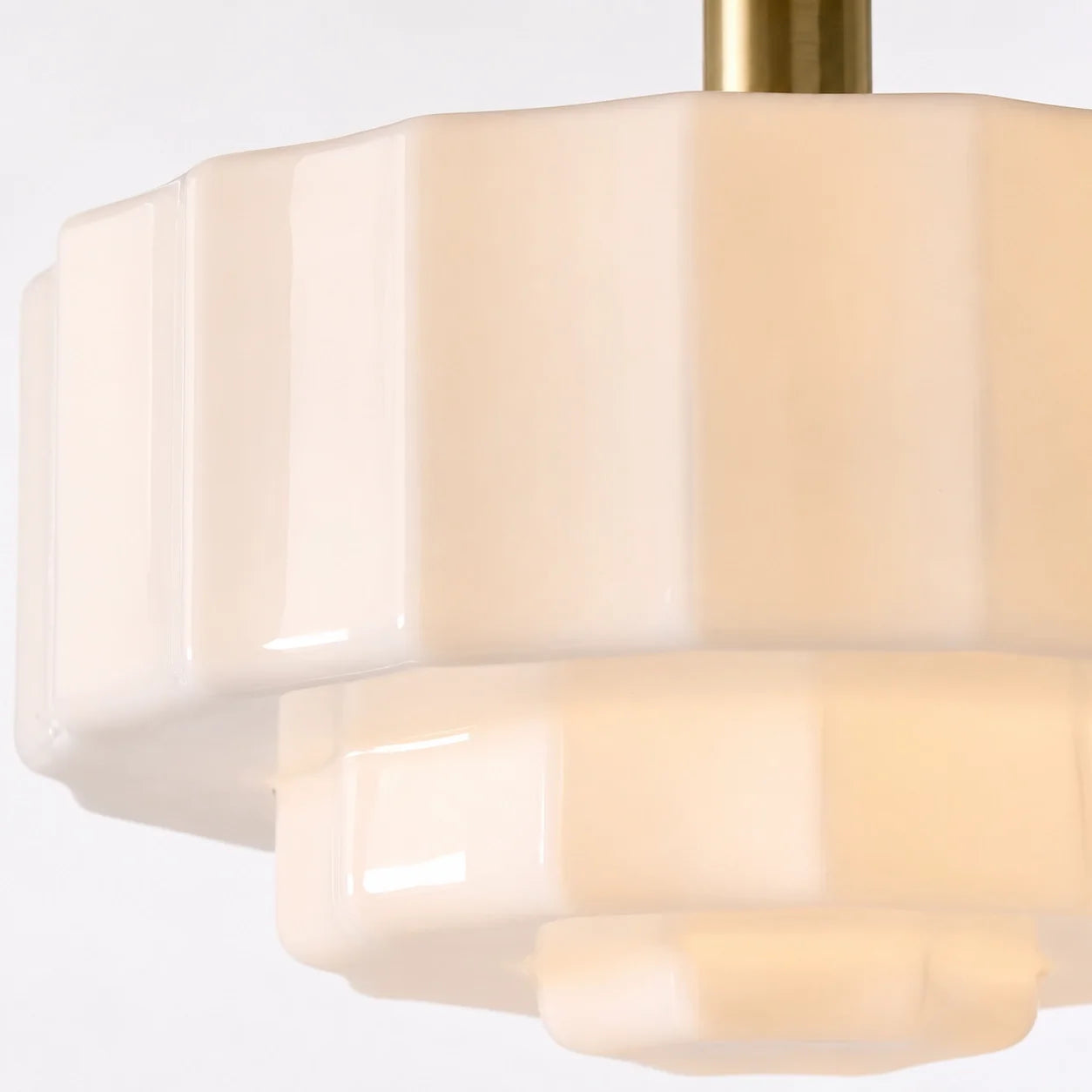 Minimalist Milky White Glass Ceiling Light