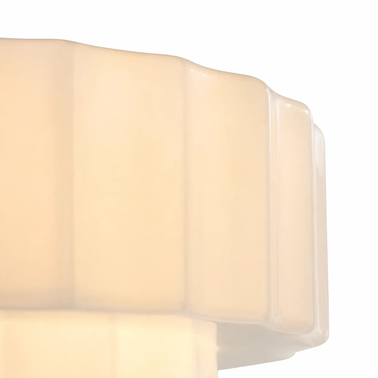 Minimalist Milky White Glass Ceiling Light