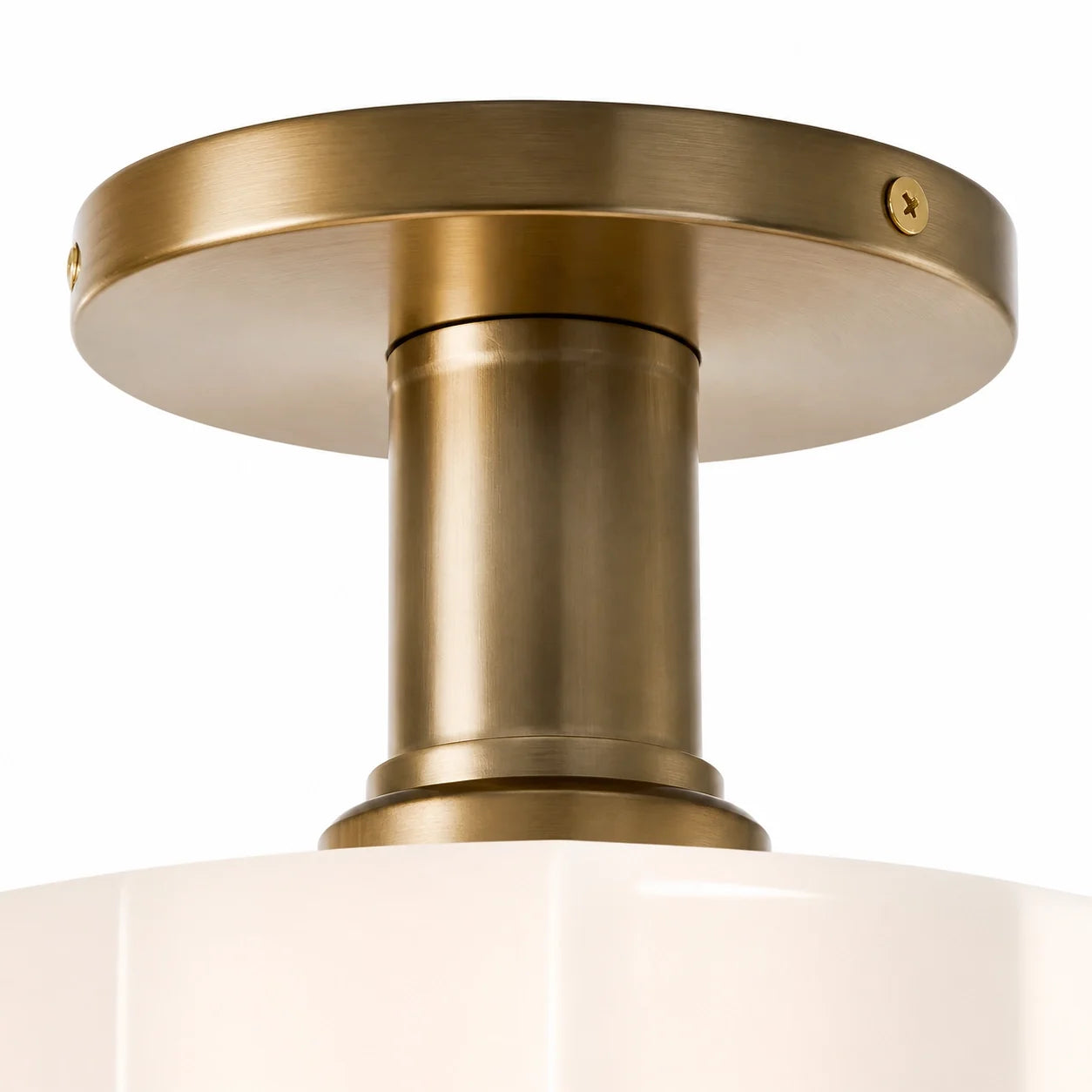 Minimalist Milky White Glass Ceiling Light