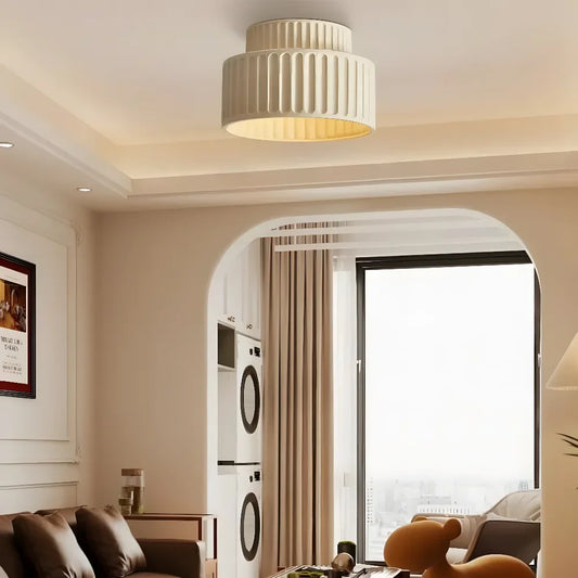 Minimalist Colorful Resin Ceiling Light