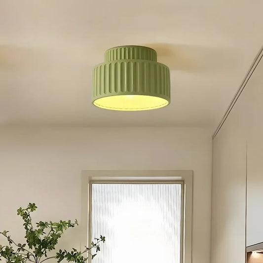 Minimalist Colorful Resin Ceiling Light