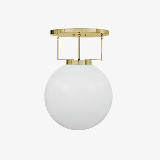 Modern Bauhaus Globe Glass Ceiling Light