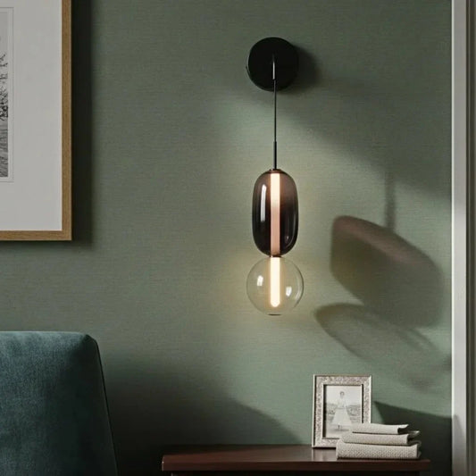 Modern Decorative Colored Acrylic Glass Wall Sconce