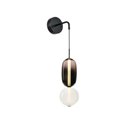 Modern Decorative Colored Acrylic Glass Wall Sconce